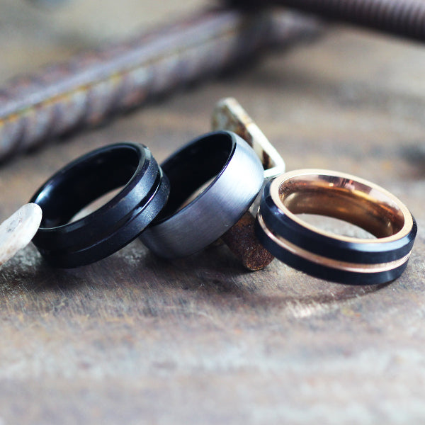 Introducing Our Tungsten Ring Collection