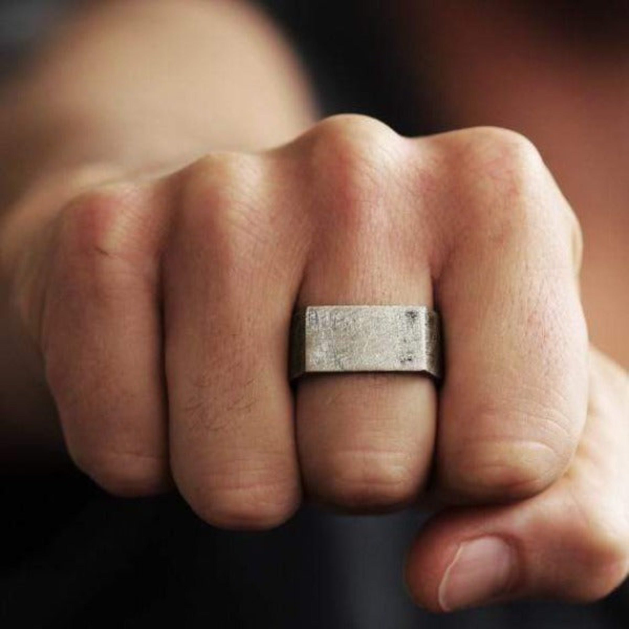 engraved mens wedding band