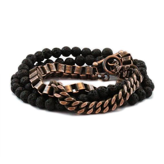 Chained Wrap Bracelet | Rose Gold