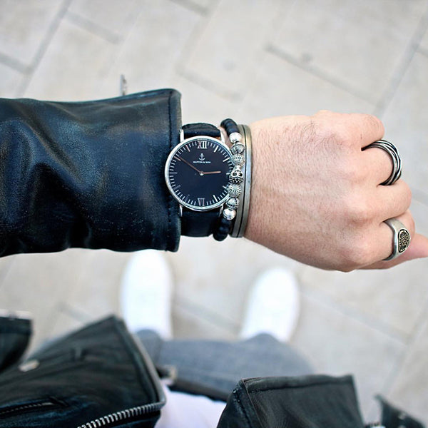 Silver Wire Mens Ring