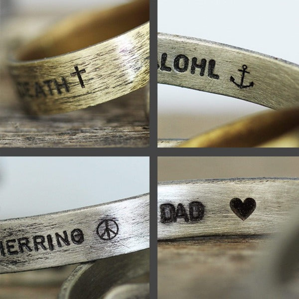 Silver Custom Mens Signet Ring