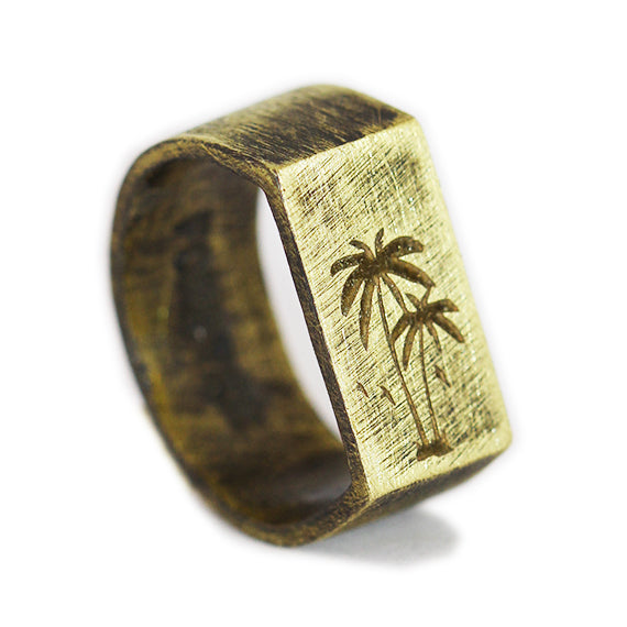 Clever Palm Ring | Gold