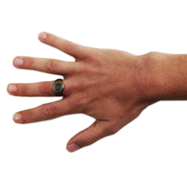 Gold Custom Mens Signet Ring