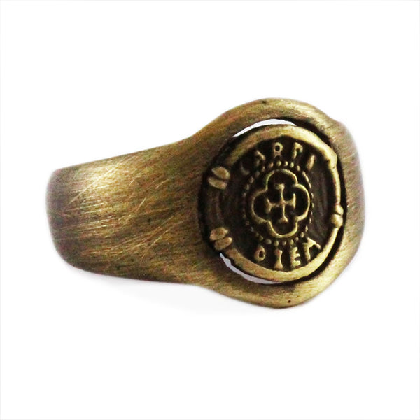 Gold Custom Mens Signet Ring