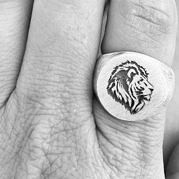 Lion Ring | Gold