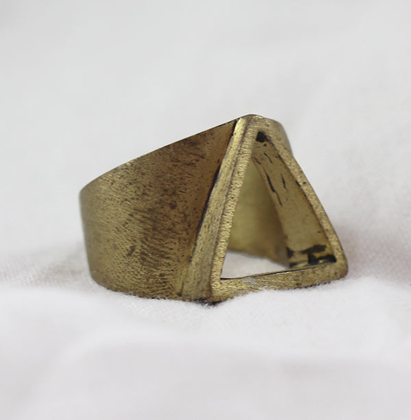 Tri Hard Ring | Gold