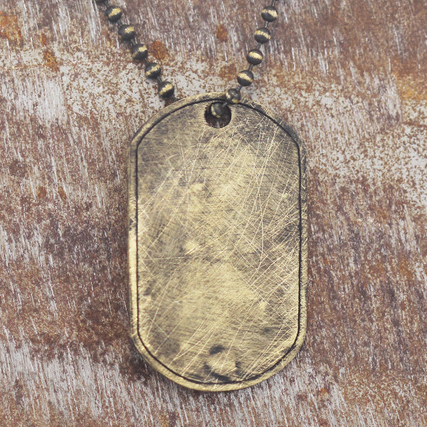 Dog Tag Necklace