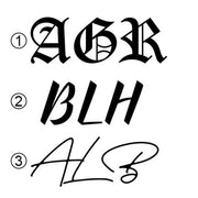 Custom Engraved Monogram Initial Silver Signet Ring