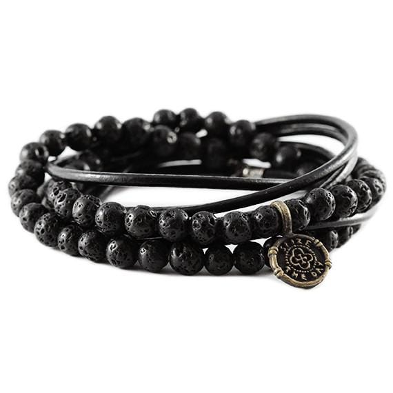 leather wrap bracelet