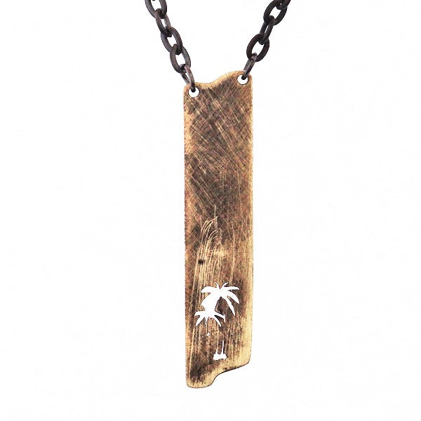 Palm Gold Necklace