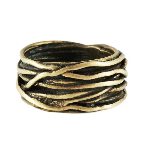 man gold ring