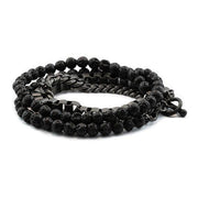 mens black bracelet
