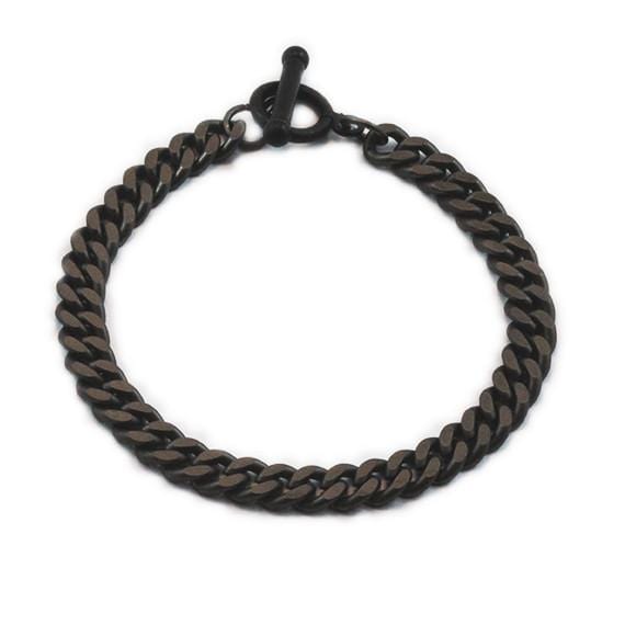 mens black bracelet