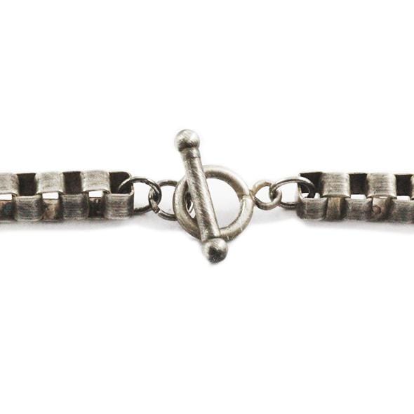 Box Chained Bracelet | Silver