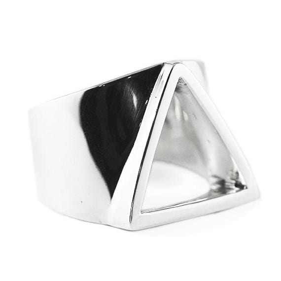 mens rings triangle
