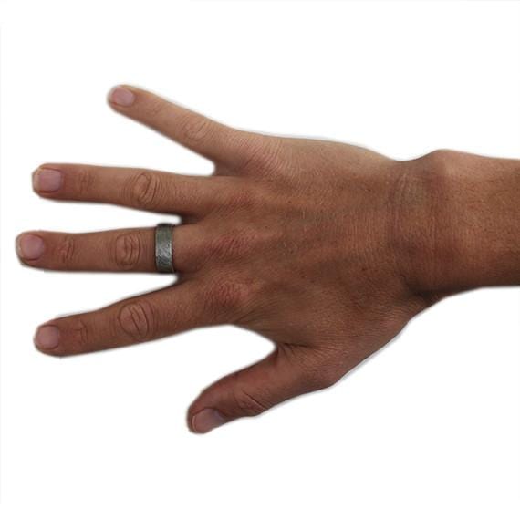 Silver Mens Rings and Wedding Band