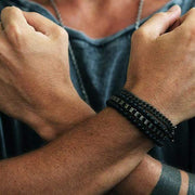 mens stcking bracelet