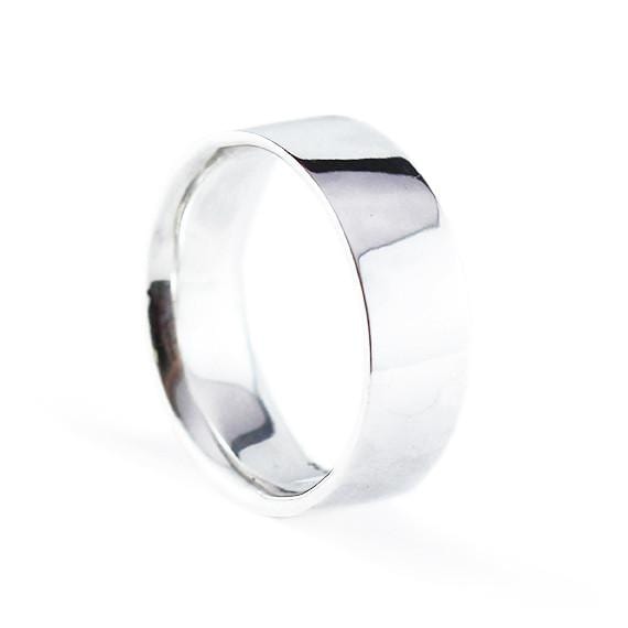 silver mens ring
